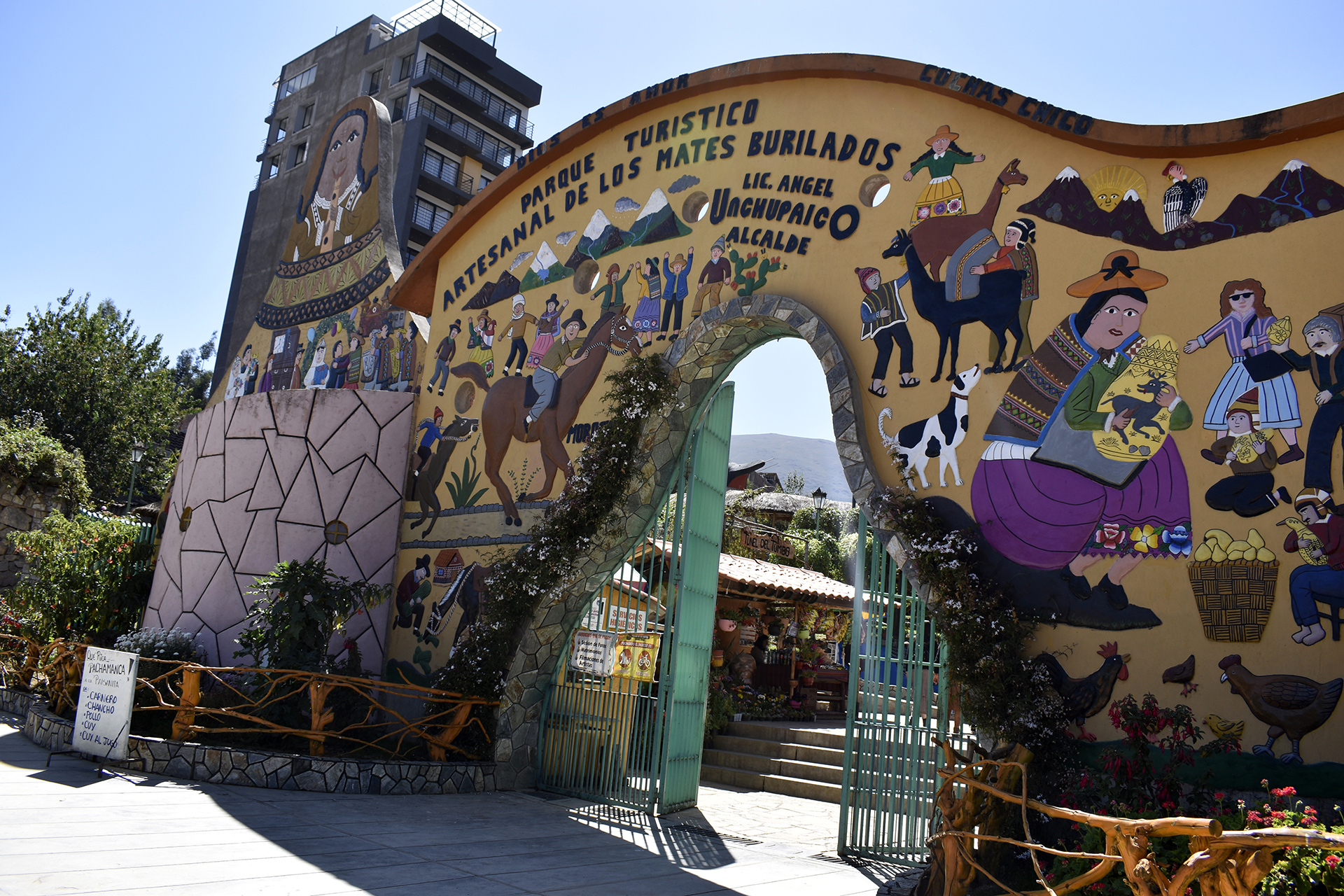 Entrada Parque de los Mates